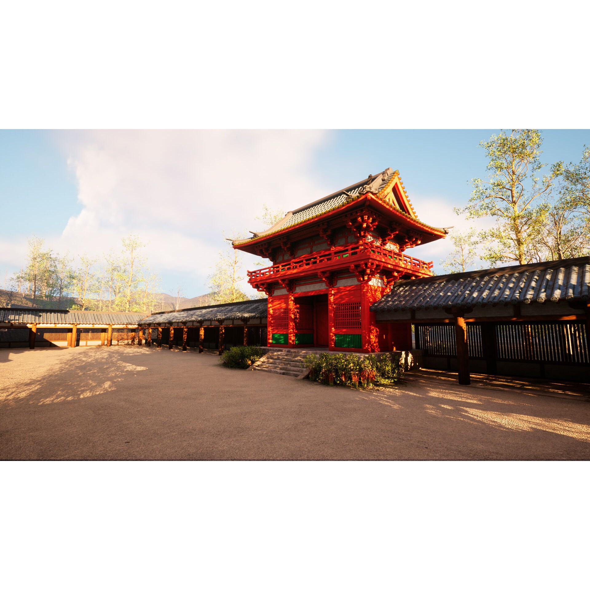 Japanese Temple Pack - Game-Ready 3D Model - View 3