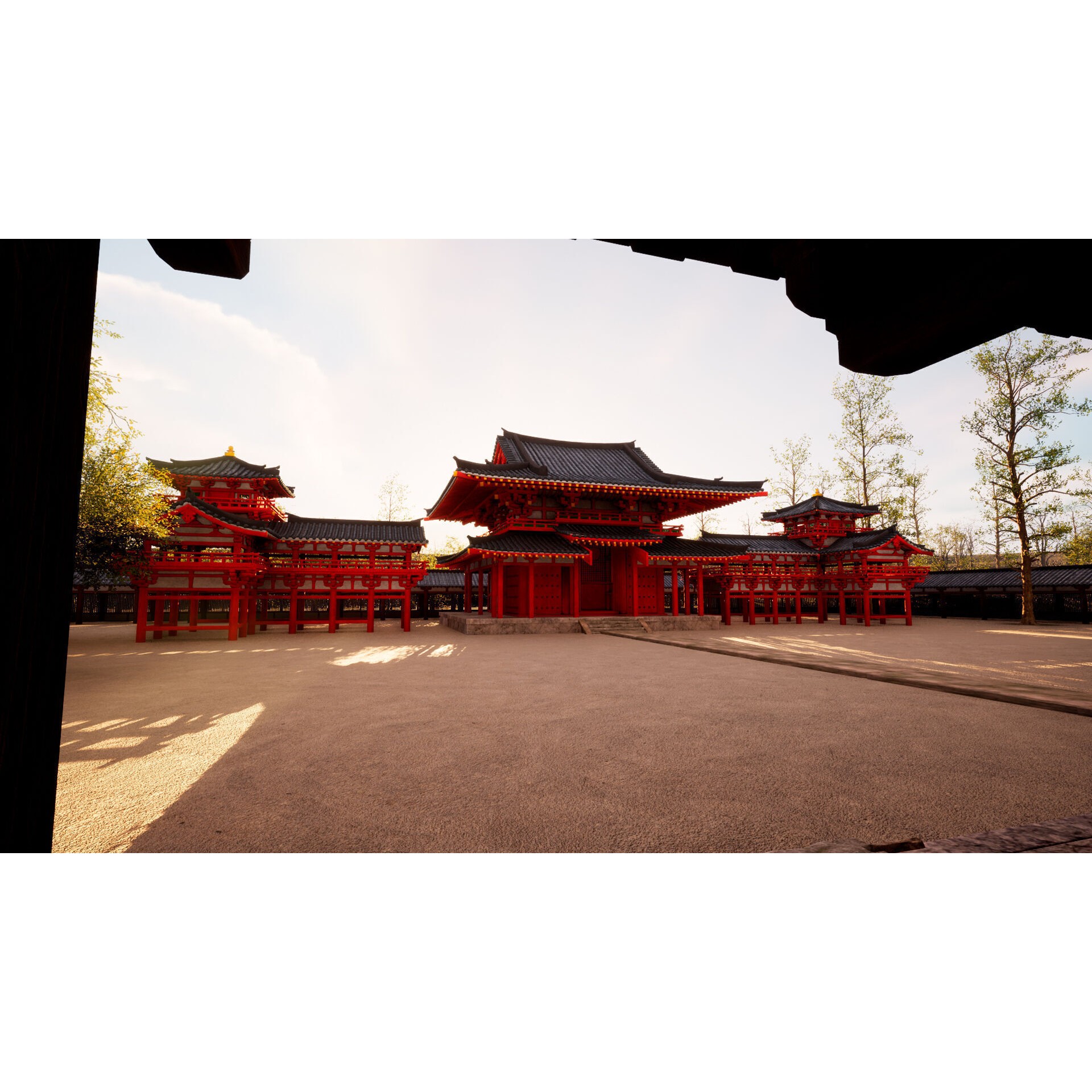 Japanese Temple Pack - Game-Ready 3D Model - View 5