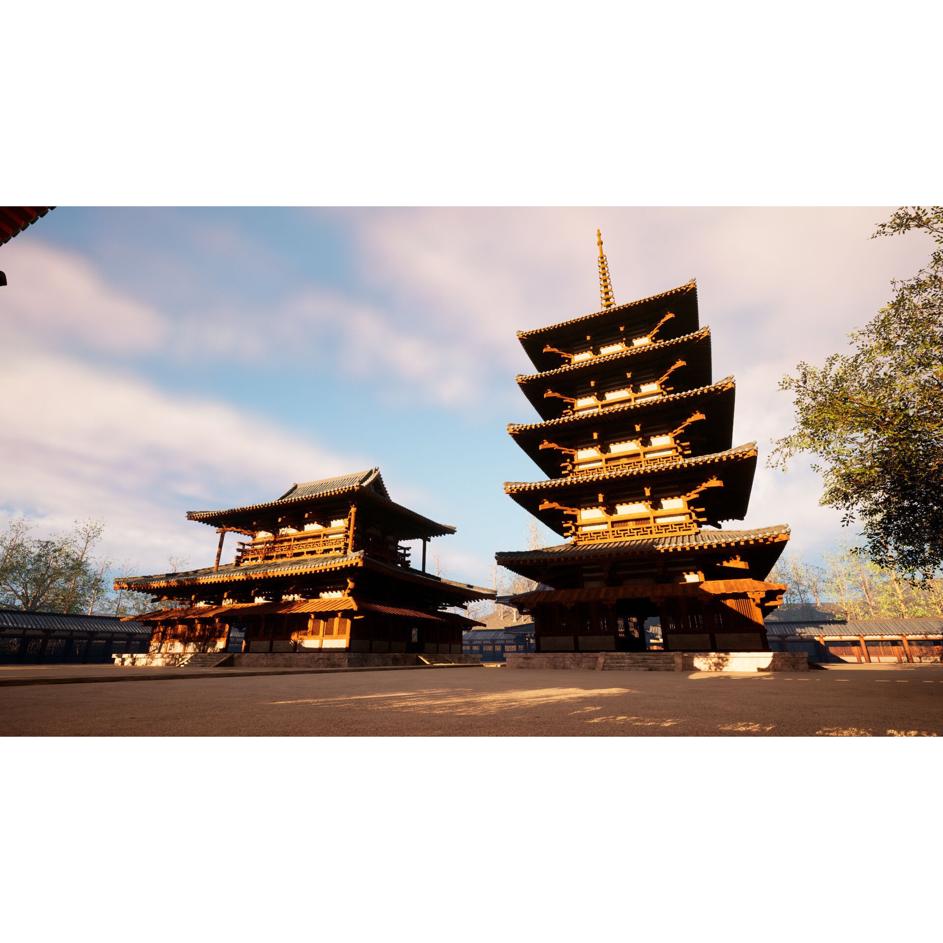 Japanese Temple Pack - Game-Ready 3D Model - View 6