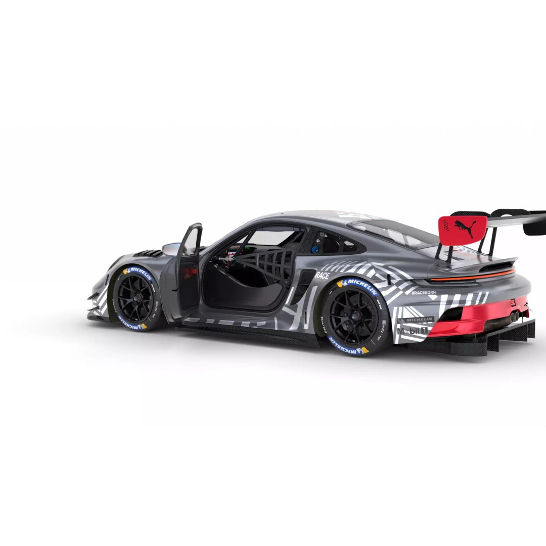Porsche 911 GT3 R Evo 2026 3D Model – Racing Car, Game Ready, PBR - View 11
