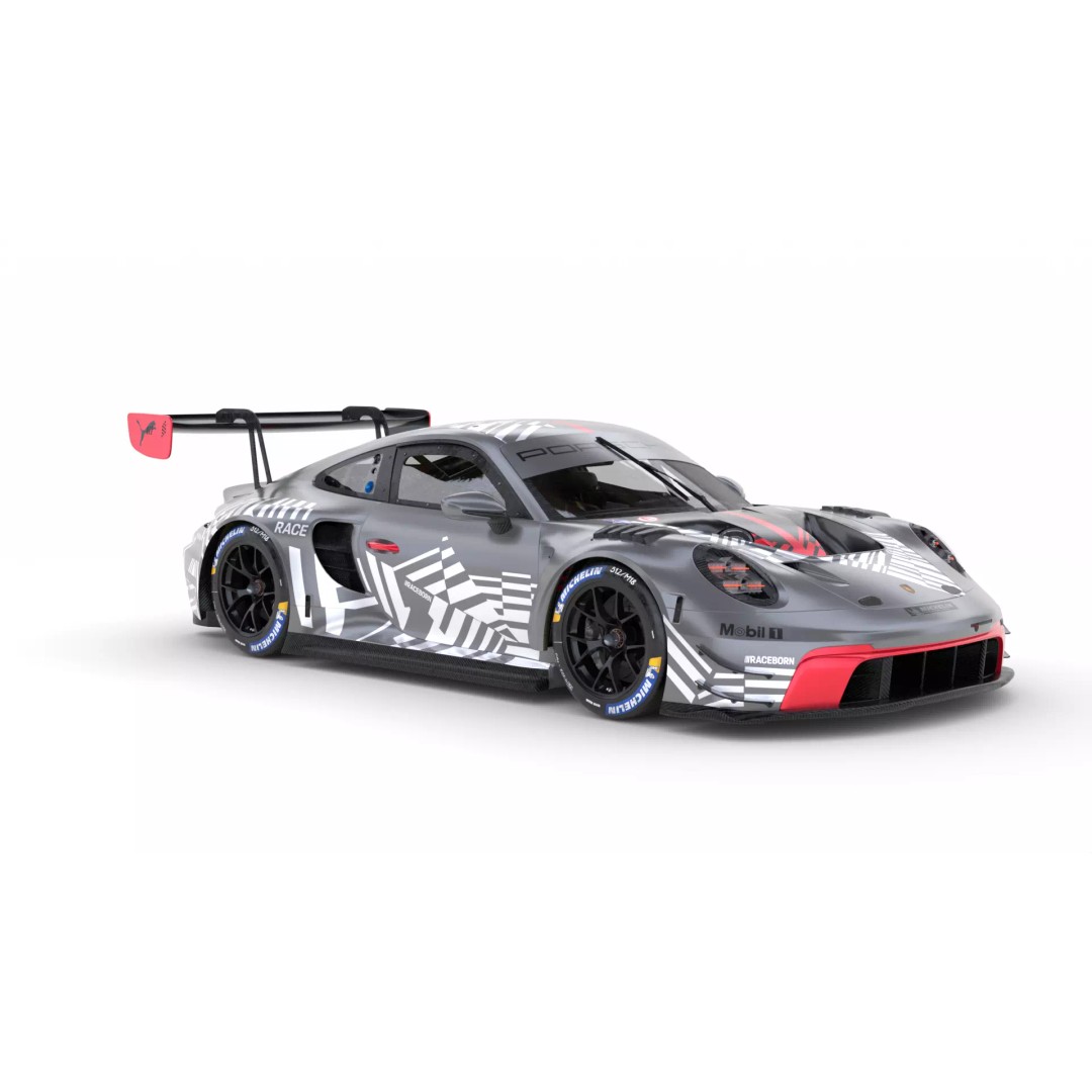 Porsche 911 GT3 R Evo 2026 3D Model – Racing Car, Game Ready, PBR - View 12