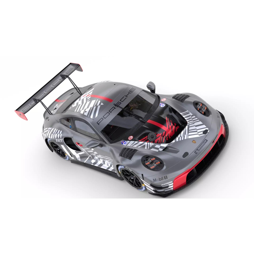 Porsche 911 GT3 R Evo 2026 3D Model – Racing Car, Game Ready, PBR - View 13