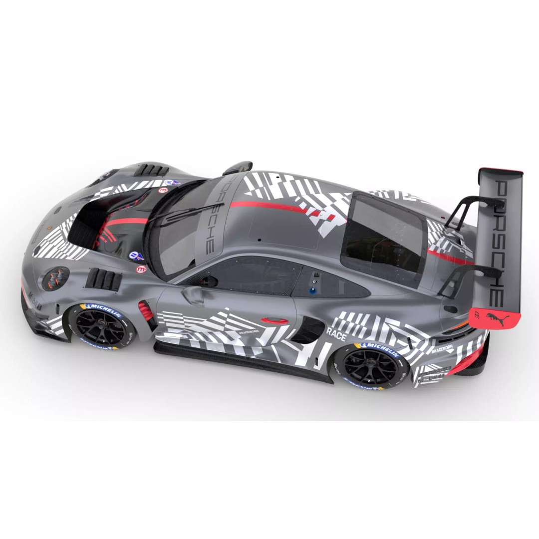 Porsche 911 GT3 R Evo 2026 3D Model – Racing Car, Game Ready, PBR - View 18