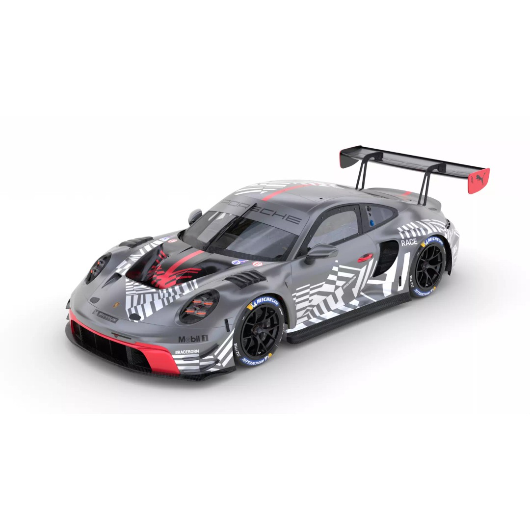 Porsche 911 GT3 R Evo 2026 3D Model – Racing Car, Game Ready, PBR - View 2