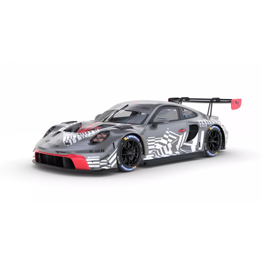 Porsche 911 GT3 R Evo 2026 3D Model – Racing Car, Game Ready, PBR - View 4