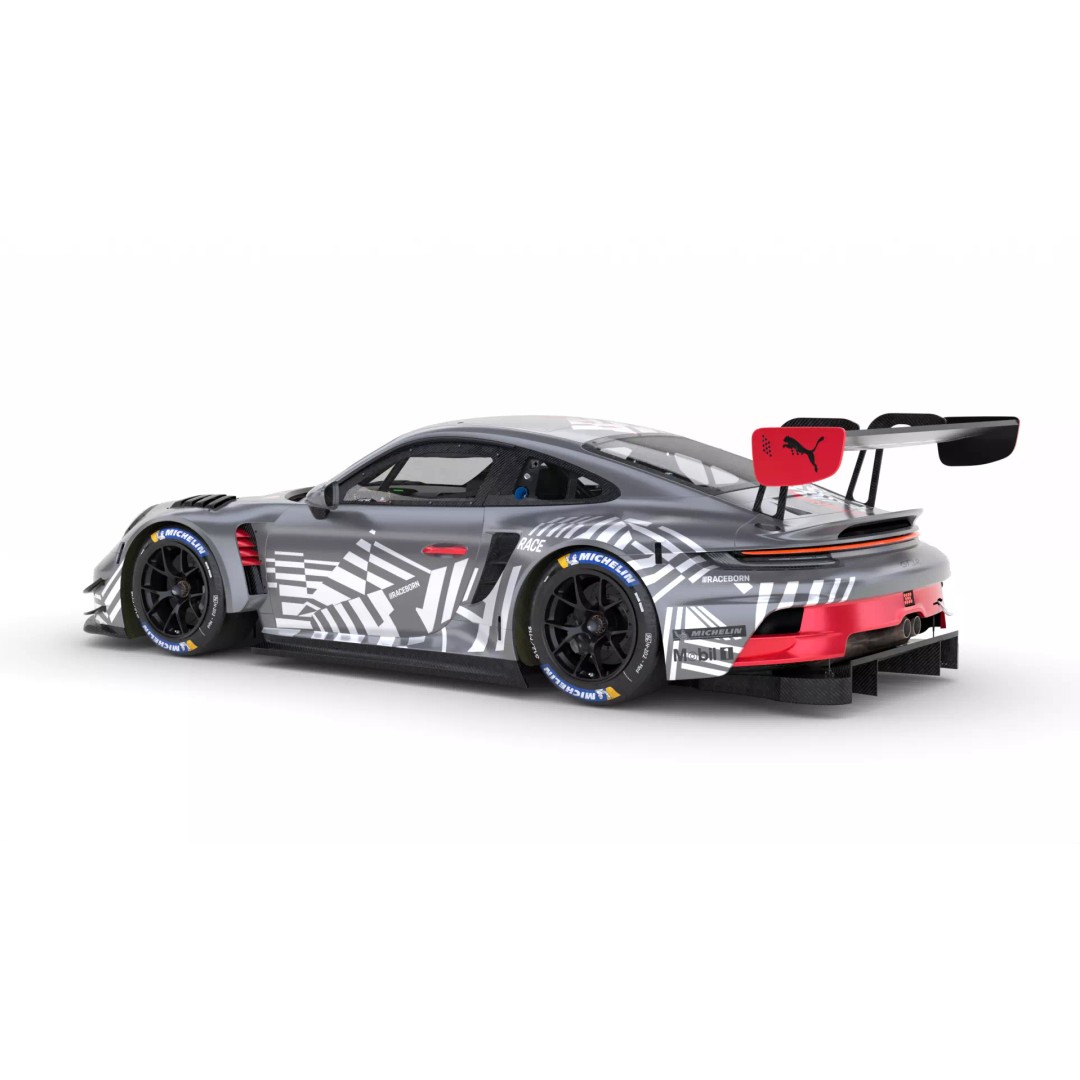 Porsche 911 GT3 R Evo 2026 3D Model – Racing Car, Game Ready, PBR - View 8