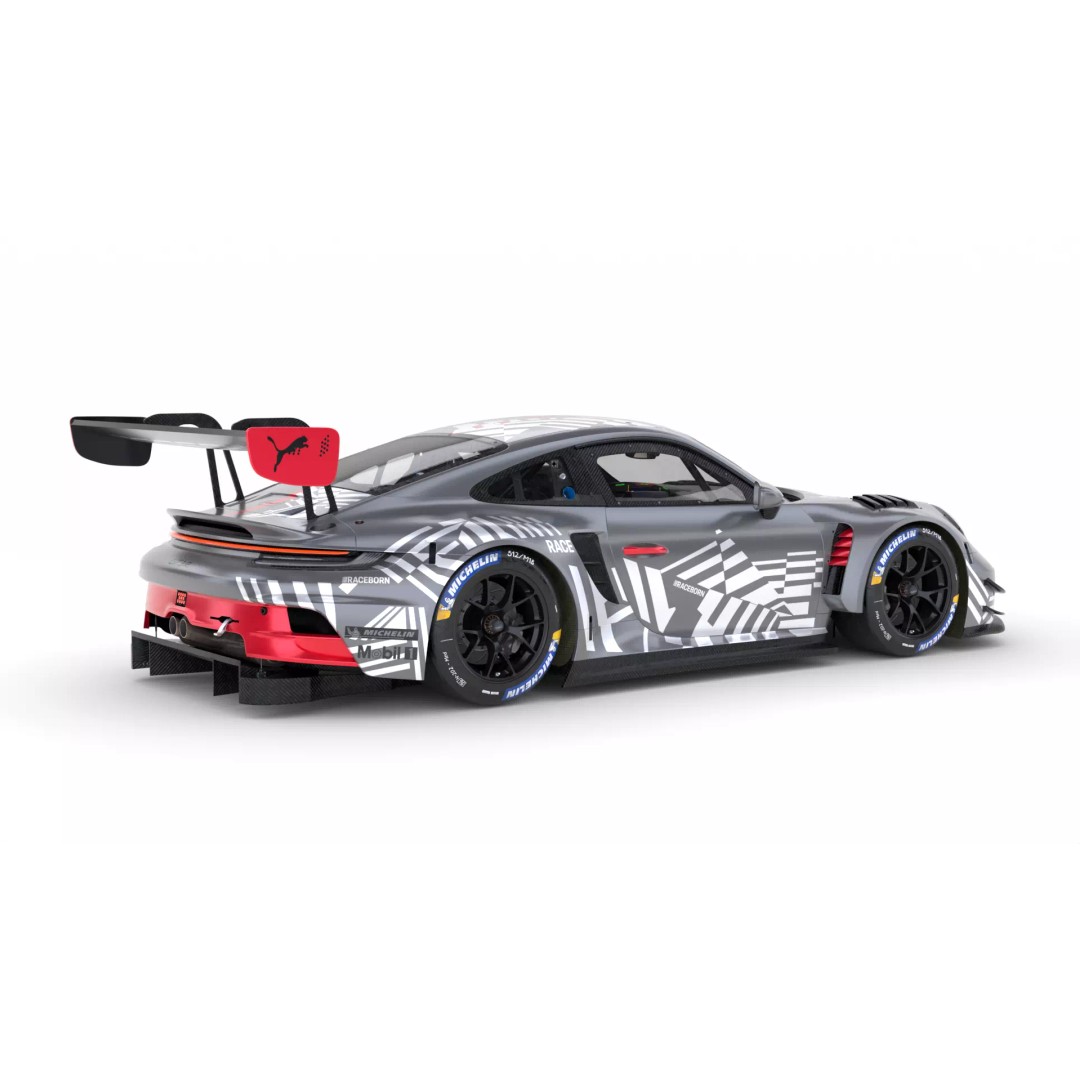 Porsche 911 GT3 R Evo 2026 3D Model – Racing Car, Game Ready, PBR - View 9