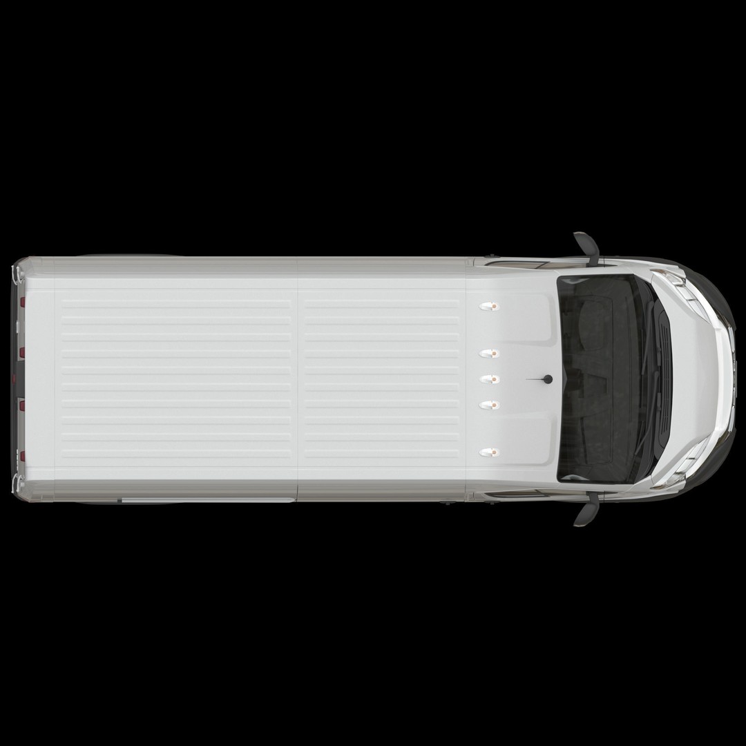 2024 Ram ProMaster L3H2 3D Model – Detailed Cargo Van, FBX, OBJ - View 13