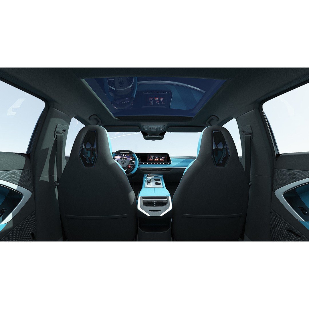 2025 MG7 3D Model – Sport Coupe with Interior, FBX & OBJ Formats - View 13