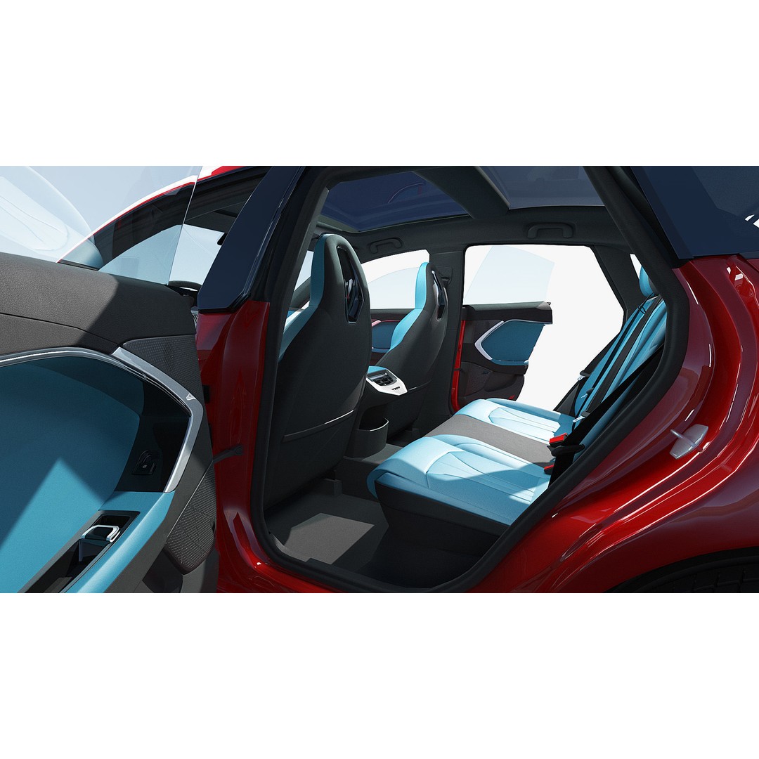 2025 MG7 3D Model – Sport Coupe with Interior, FBX & OBJ Formats - View 14