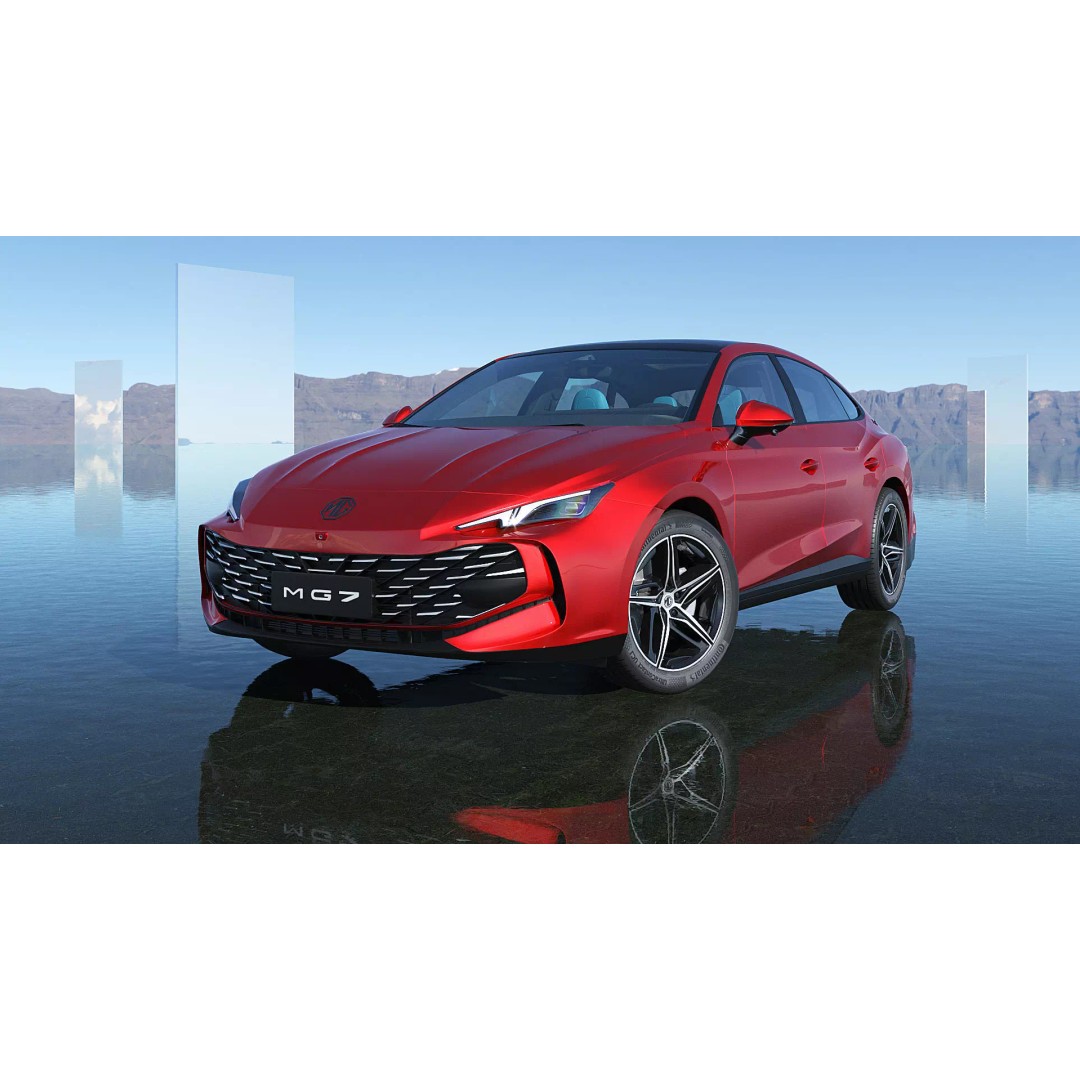 2025 MG7 3D Model – Sport Coupe with Interior, FBX & OBJ Formats - View 2