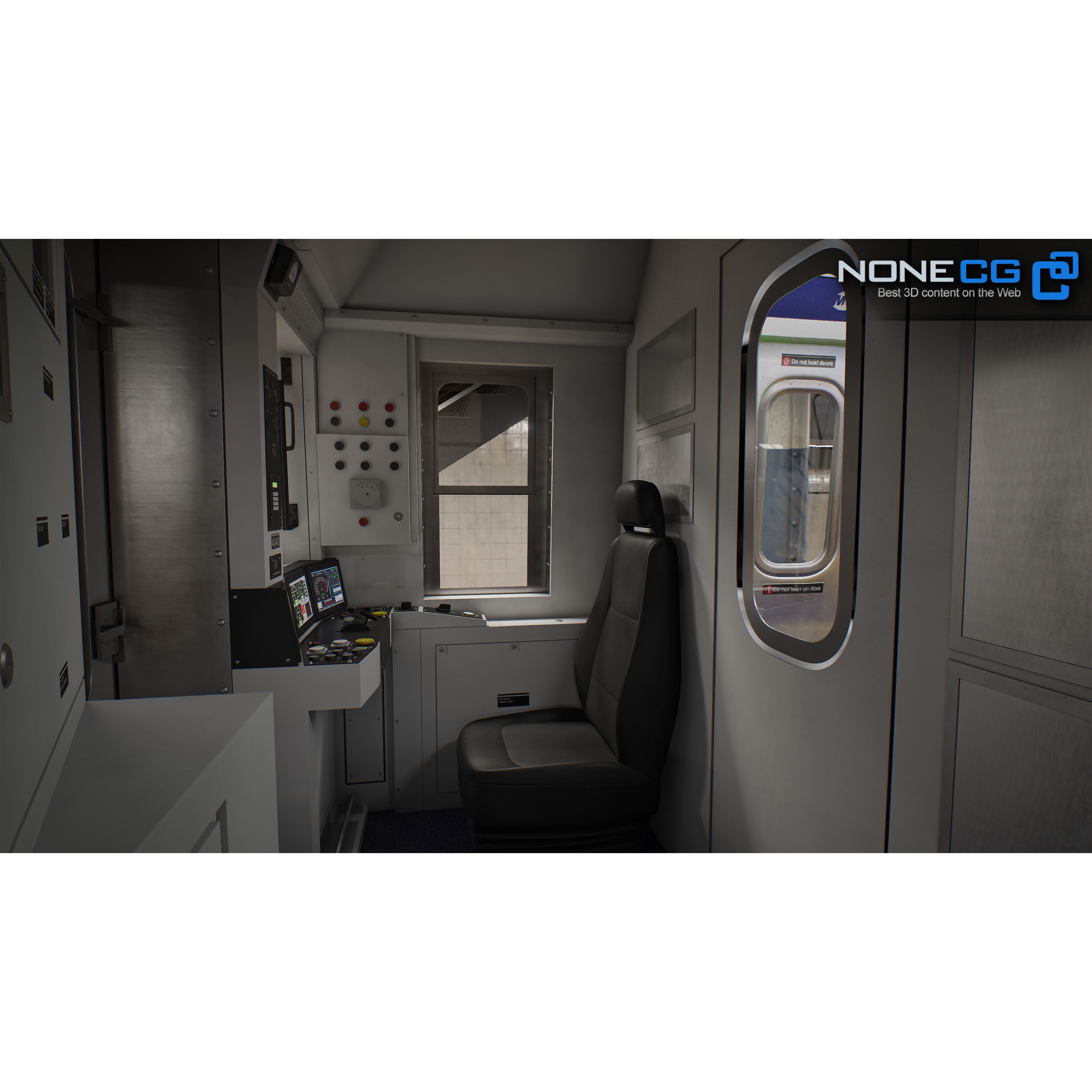 Times Square 42nd Subway Station - Detailed 3D Model - View 17