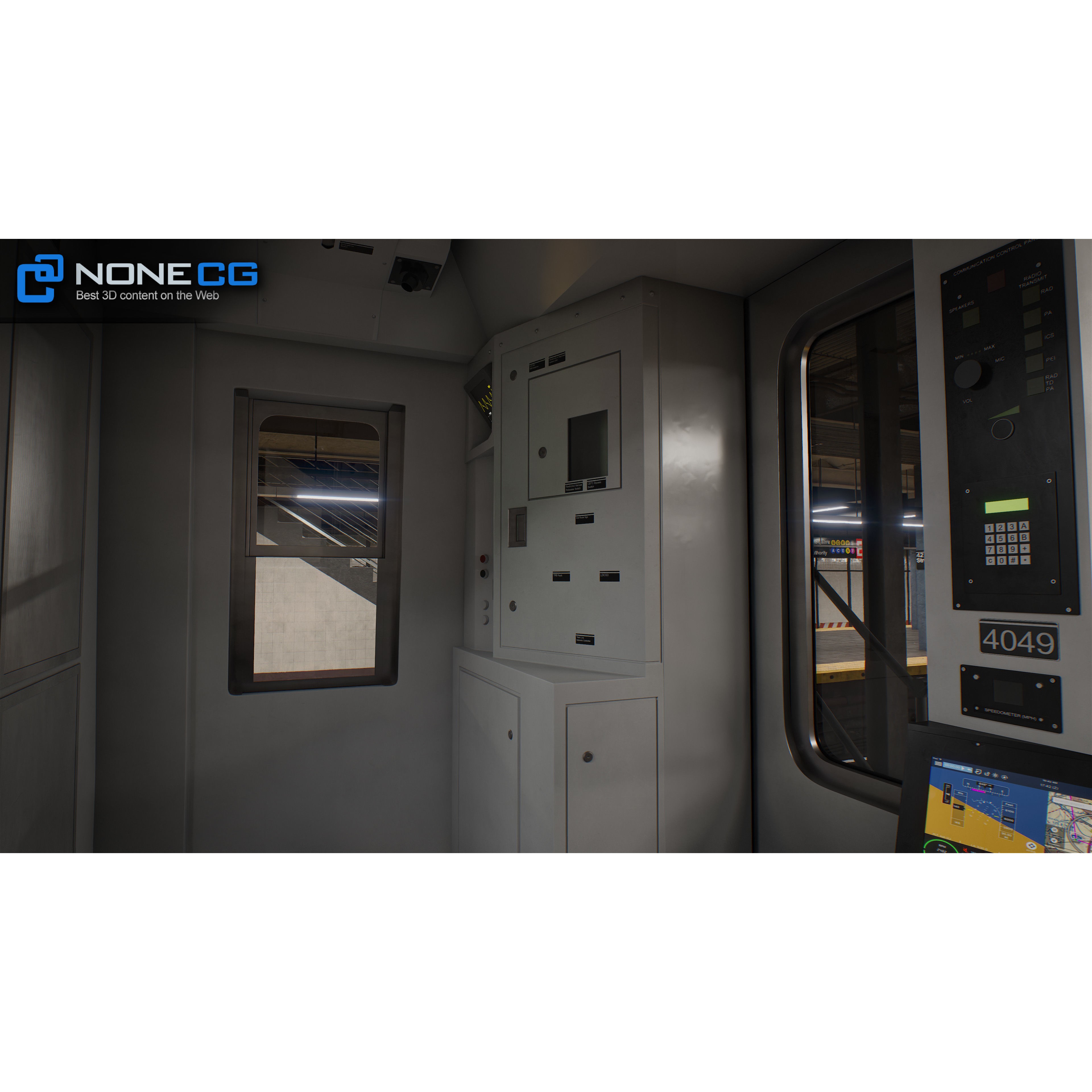 Times Square 42nd Subway Station - Detailed 3D Model - View 18