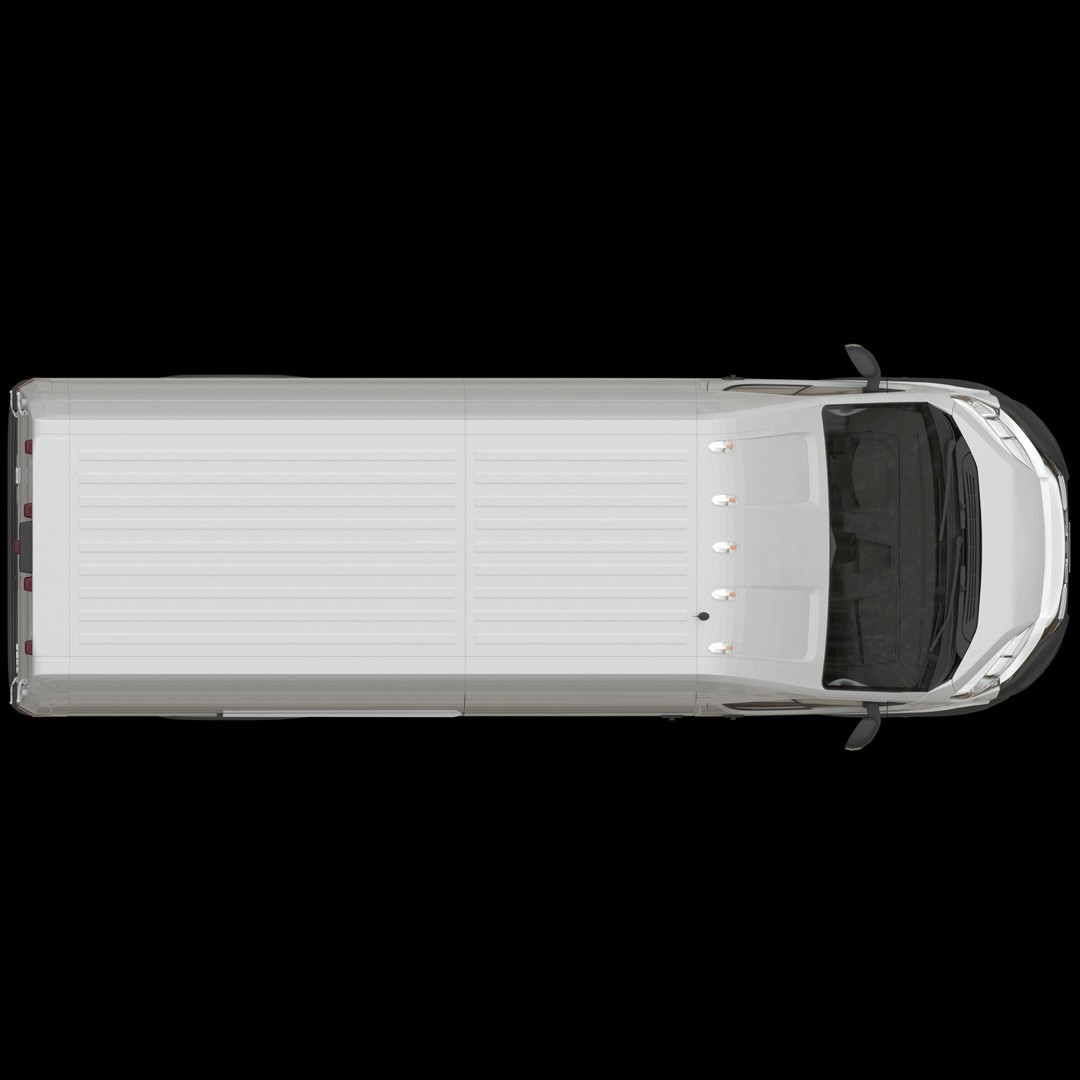 2024 Ram ProMaster L4H3 3D Model – High Poly Cargo Van, FBX, OBJ - View 13