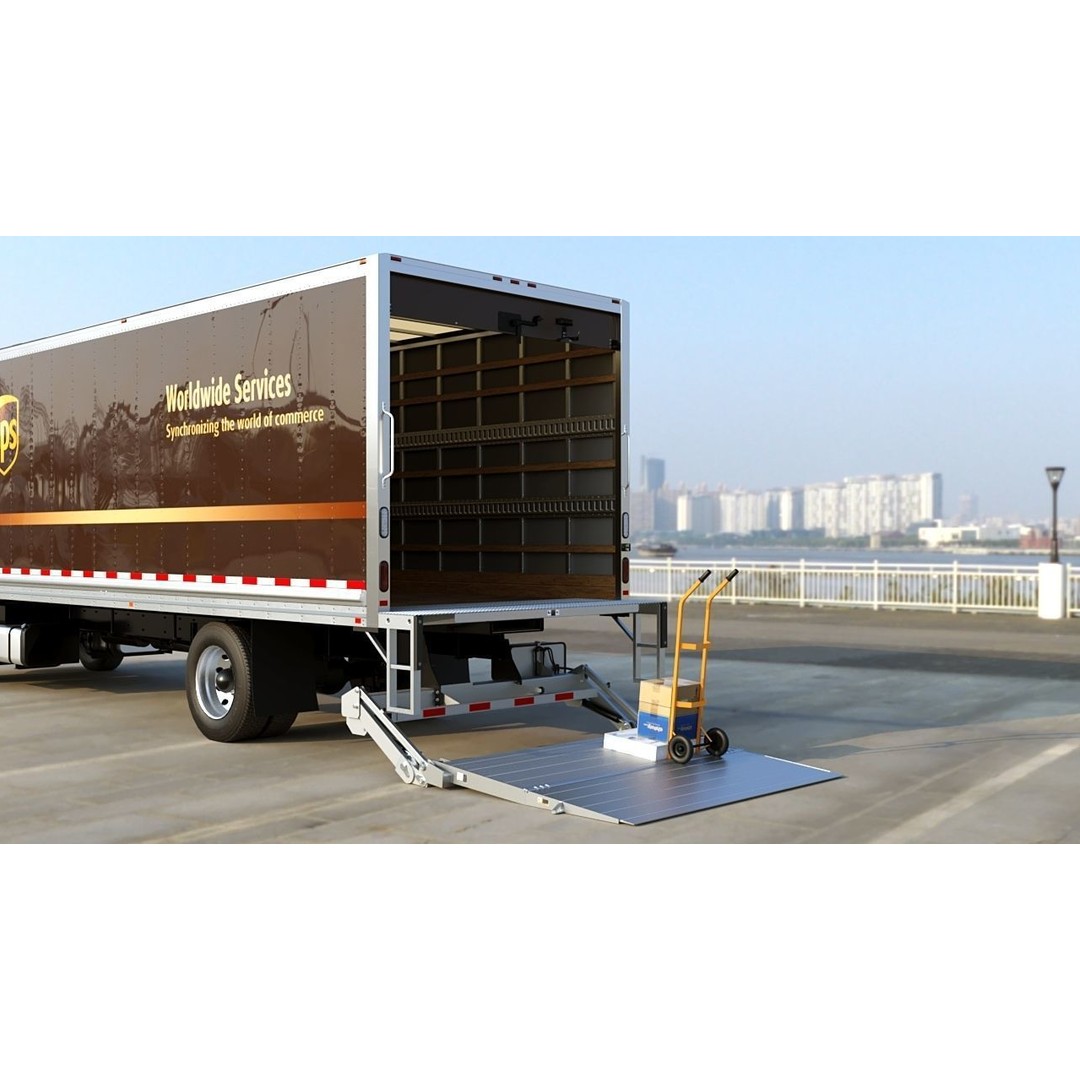 Freightliner M2 106 Box Truck 3D Model – Low Poly Game Asset, FBX, PBR - View 39