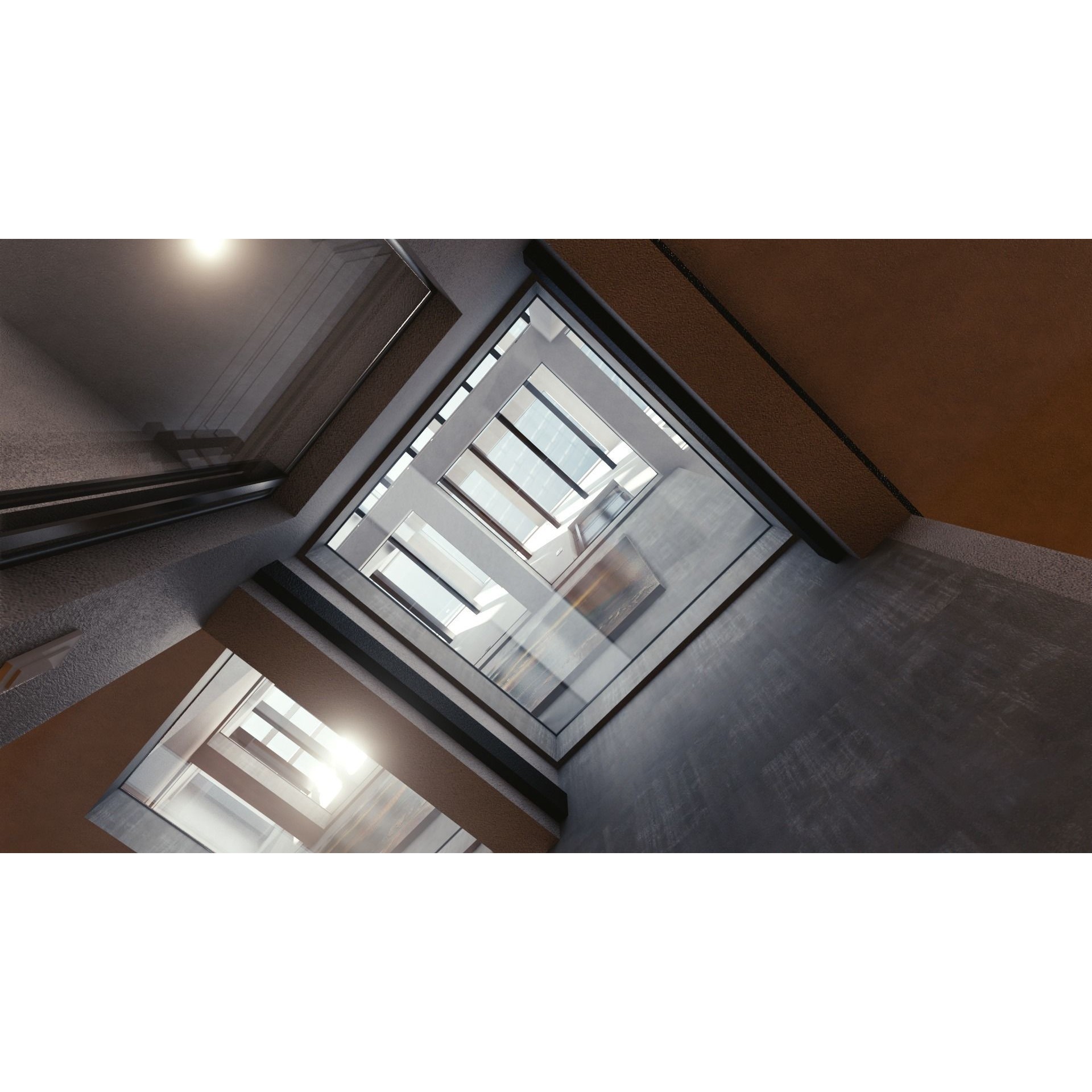 Modern Mansion - Low-Poly Game-Ready 3D Model - View 41