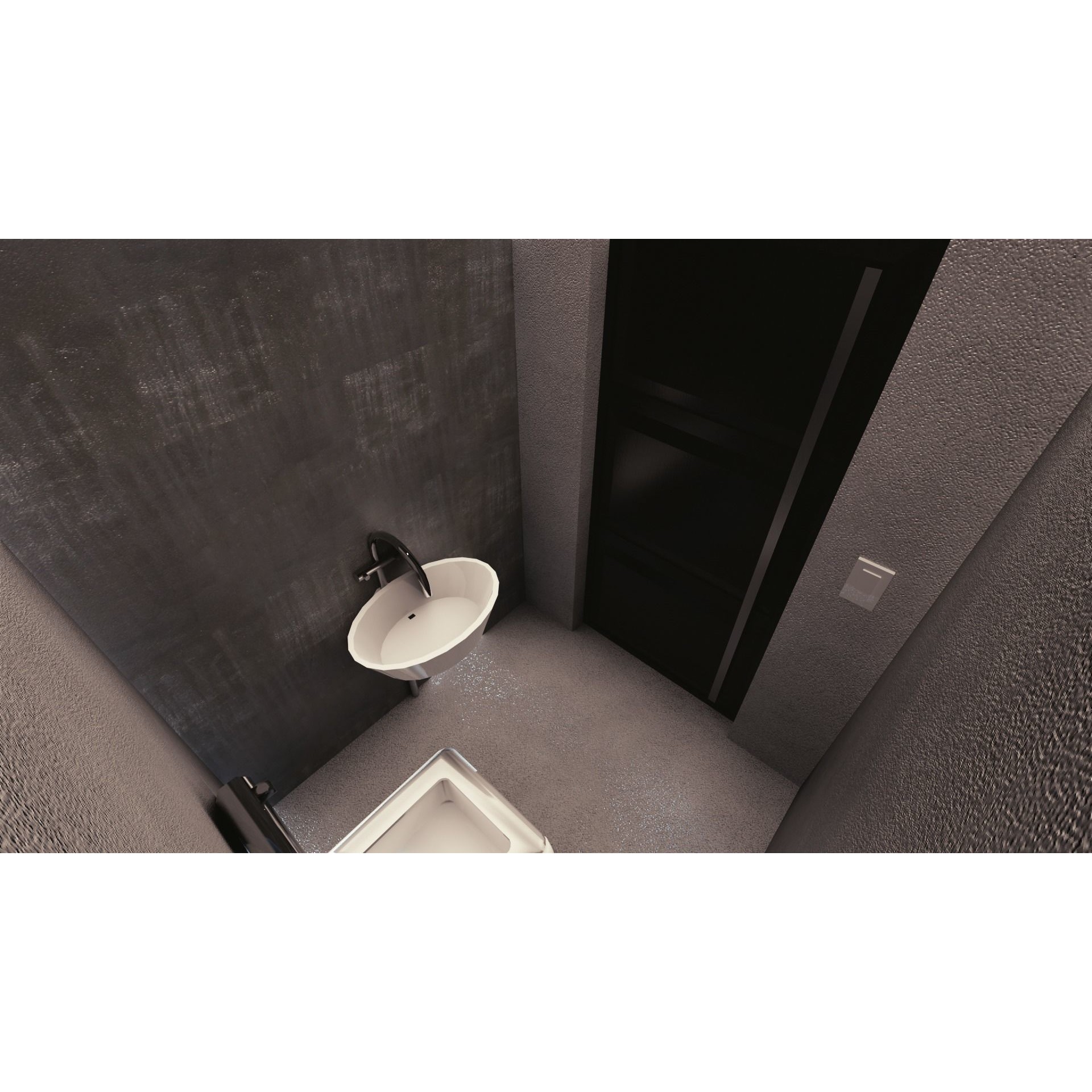 Modern Mansion - Low-Poly Game-Ready 3D Model - View 43