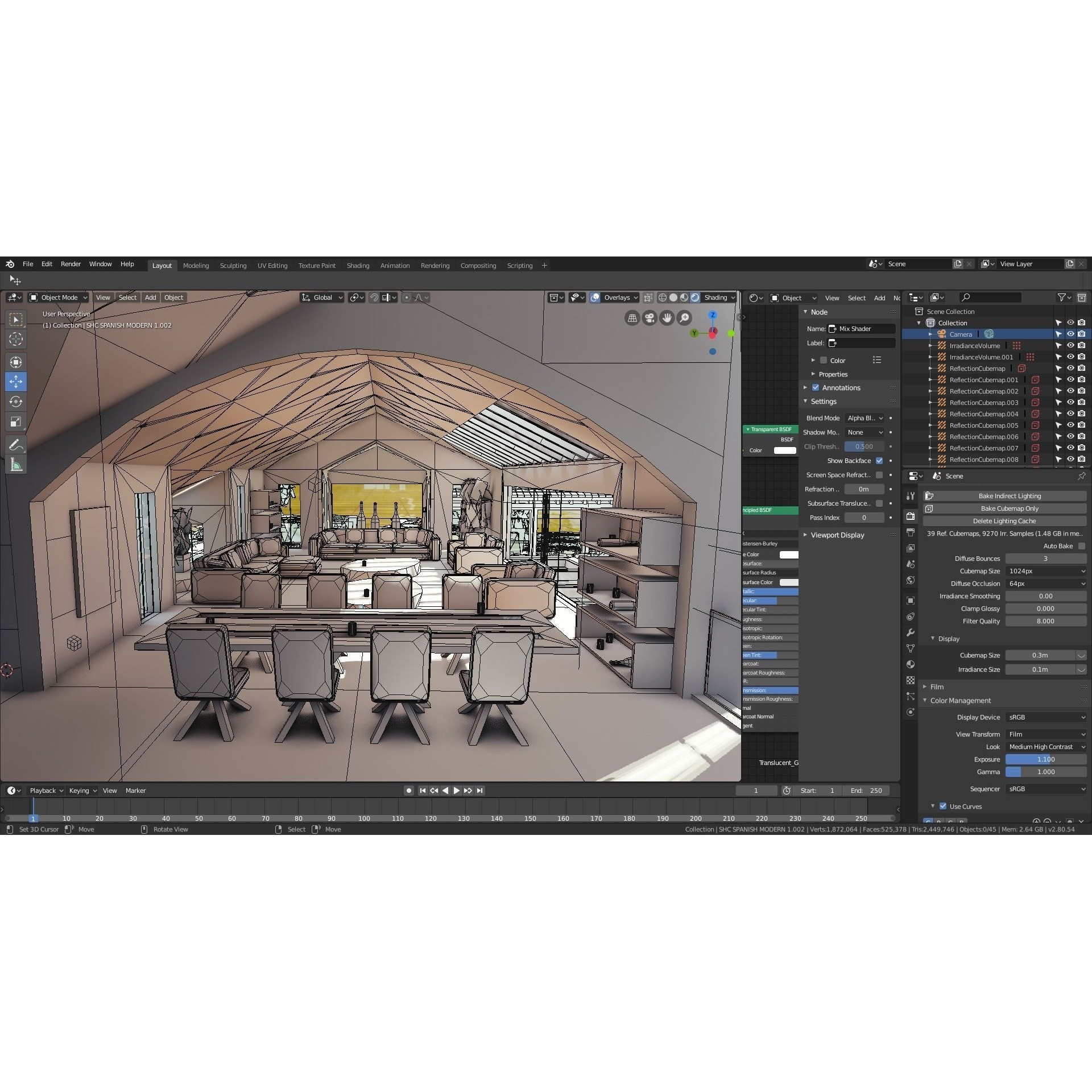 Modern Mansion - Low-Poly Game-Ready 3D Model - View 50