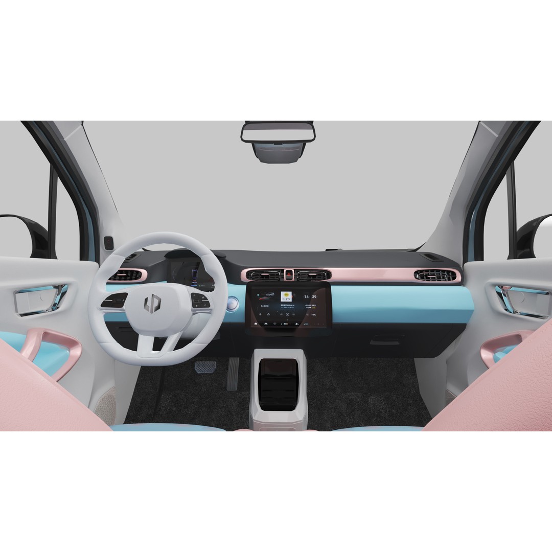 2024 Leapmotor T03 3D Model – High-Res SUV with Rigging, FBX, OBJ - View 13