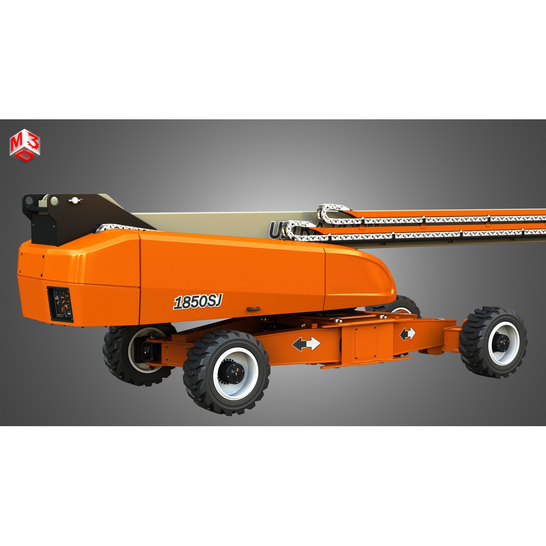 1850SJ Ultra Telescopic Boom Lift 3D Model – High-Detail Industrial Vehicle, FBX, Blender - View 22