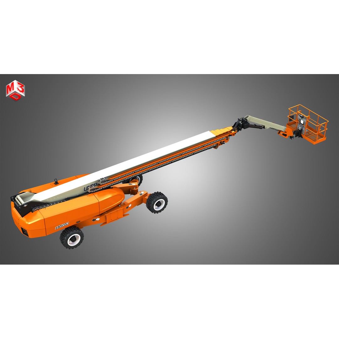 1850SJ Ultra Telescopic Boom Lift 3D Model – High-Detail Industrial Vehicle, FBX, Blender - View 28