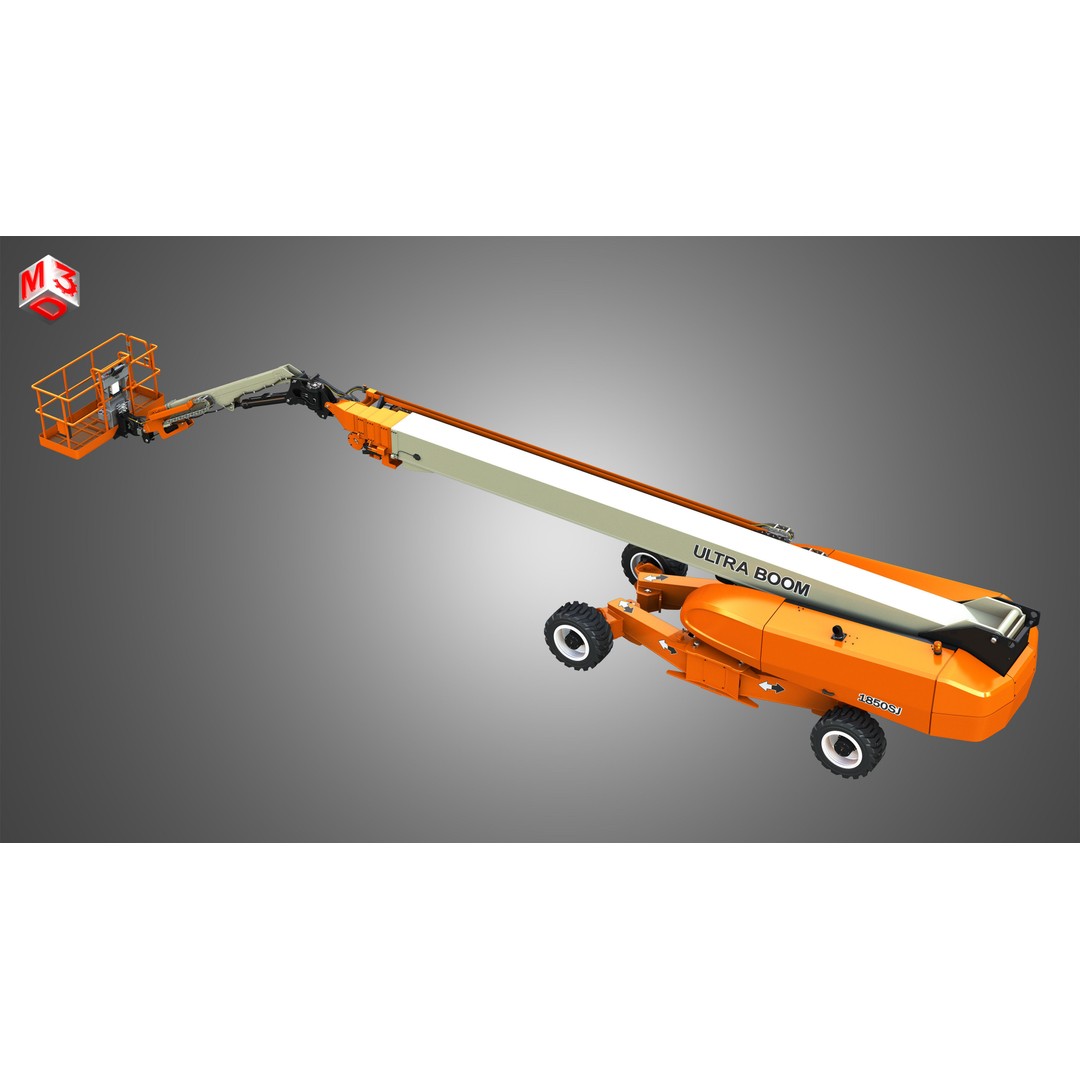 1850SJ Ultra Telescopic Boom Lift 3D Model – High-Detail Industrial Vehicle, FBX, Blender - View 30