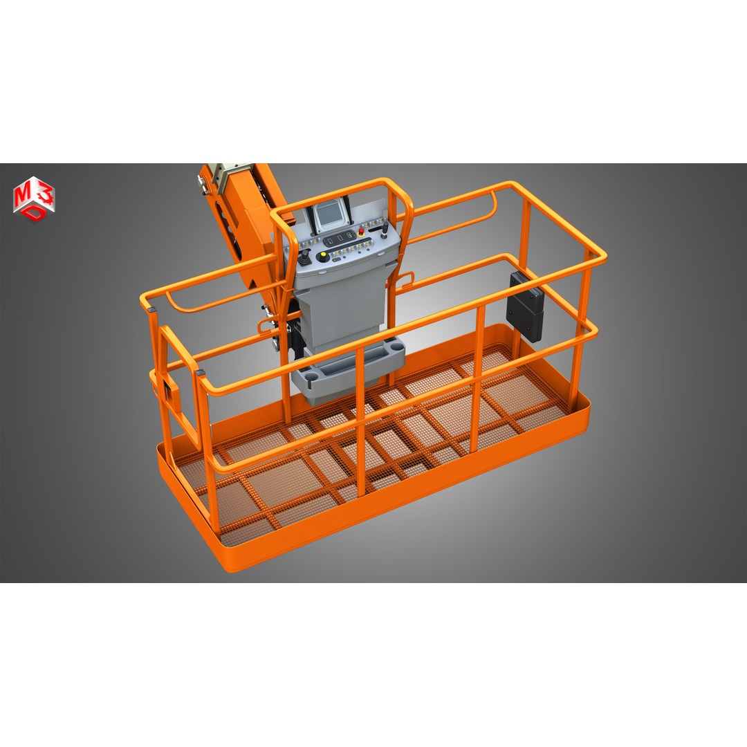 1850SJ Ultra Telescopic Boom Lift 3D Model – High-Detail Industrial Vehicle, FBX, Blender - View 31