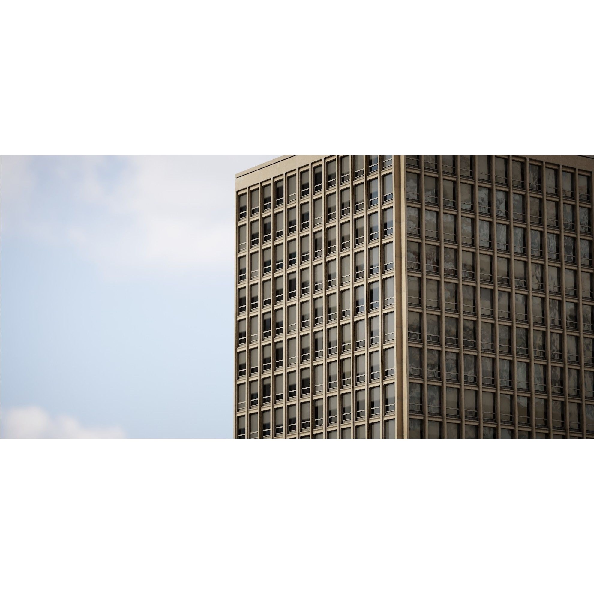 Background Building Pack - Low-Poly Game-Ready 3D Model - View 11