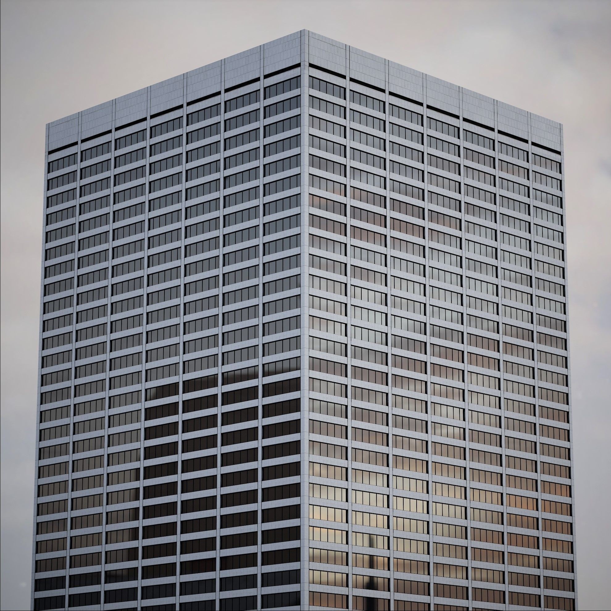 Background Building Pack - Low-Poly Game-Ready 3D Model - View 16