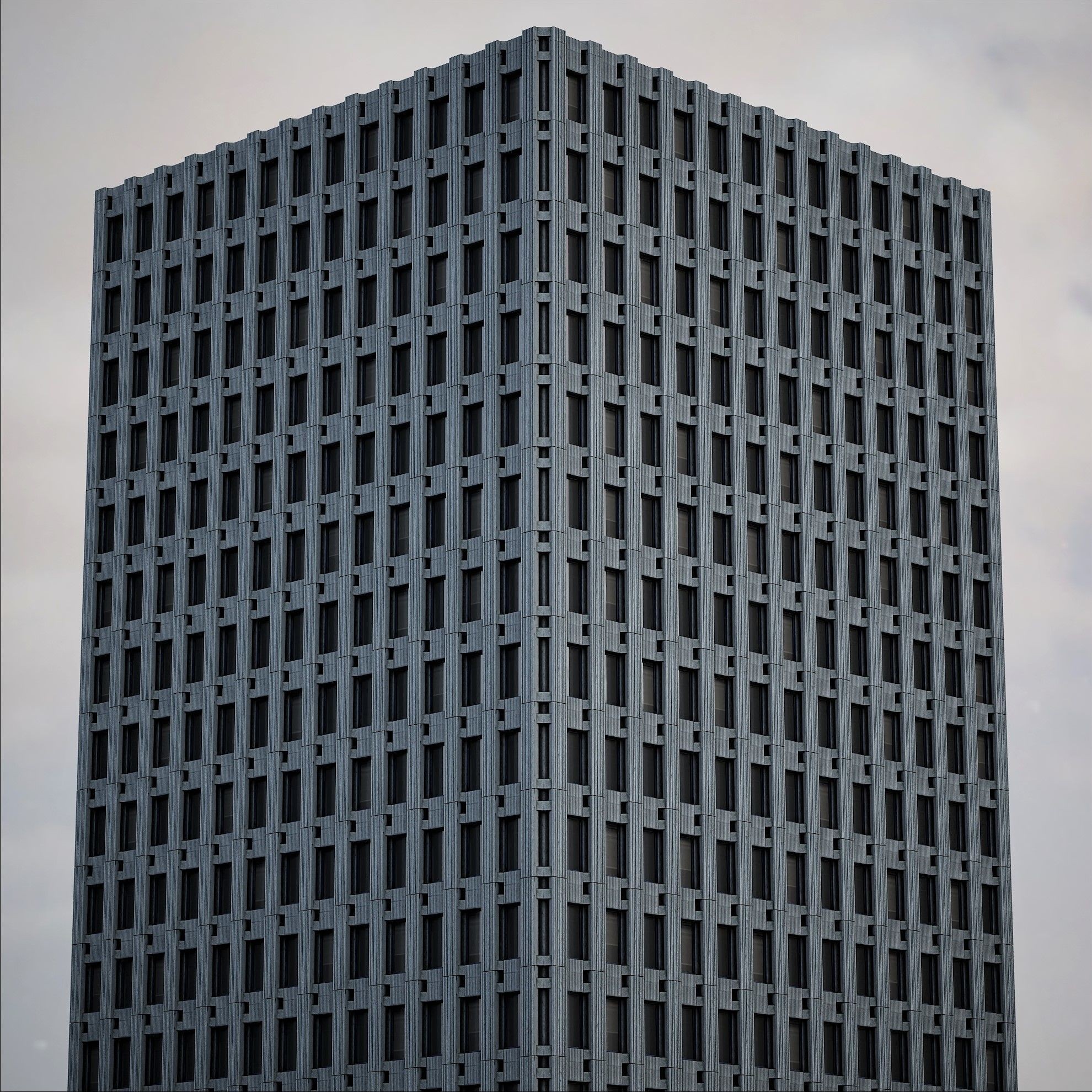 Background Building Pack - Low-Poly Game-Ready 3D Model - View 19