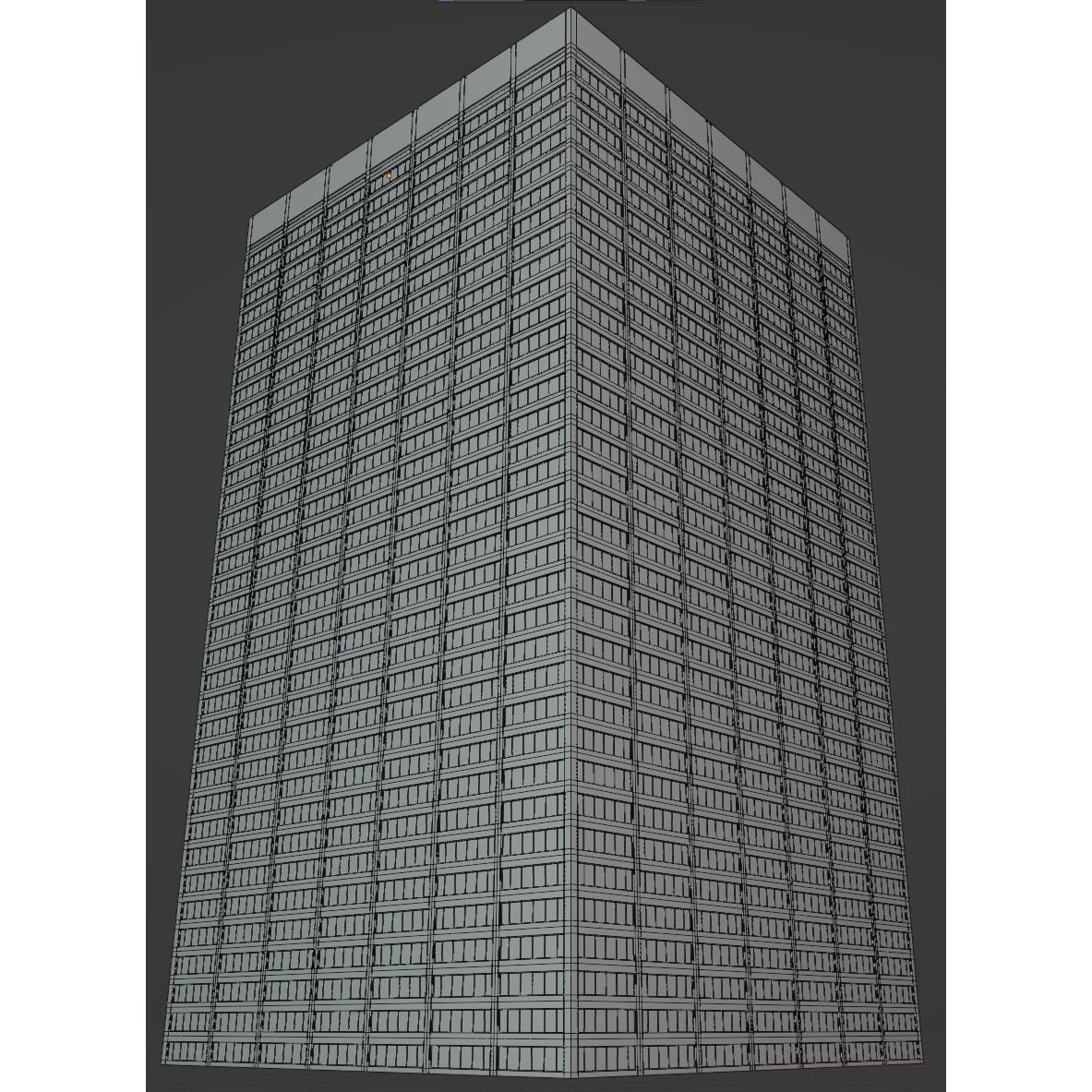 Background Building Pack - Low-Poly Game-Ready 3D Model - View 26
