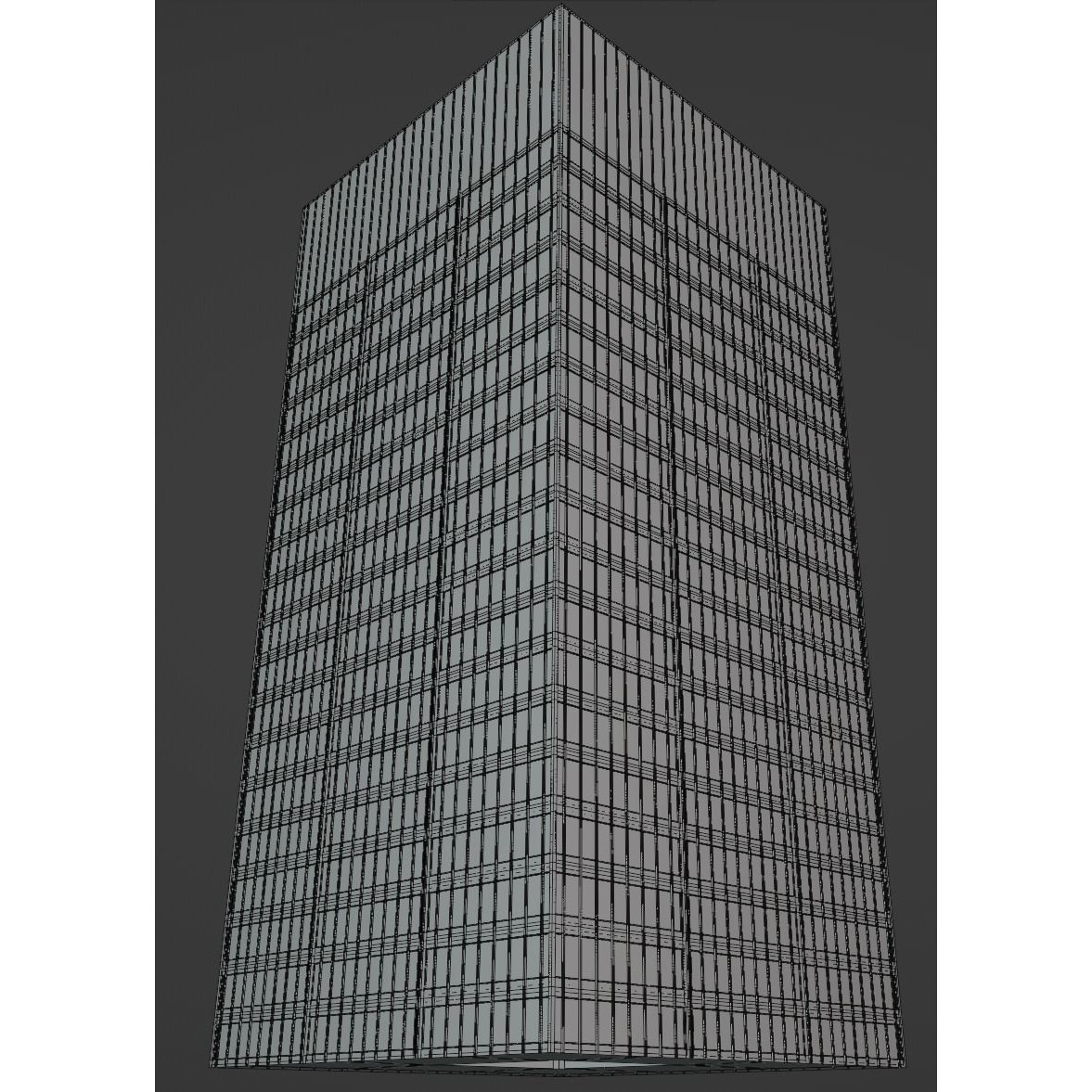 Background Building Pack - Low-Poly Game-Ready 3D Model - View 30