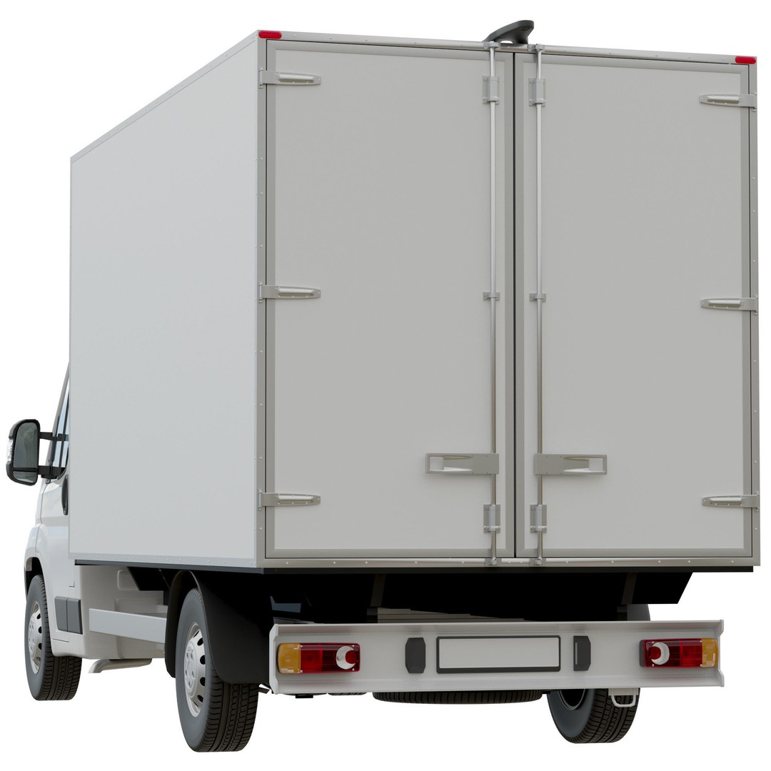 Citroen Jumper L4H1 3D Model – Isothermal Commercial Van, FBX, OBJ - View 18