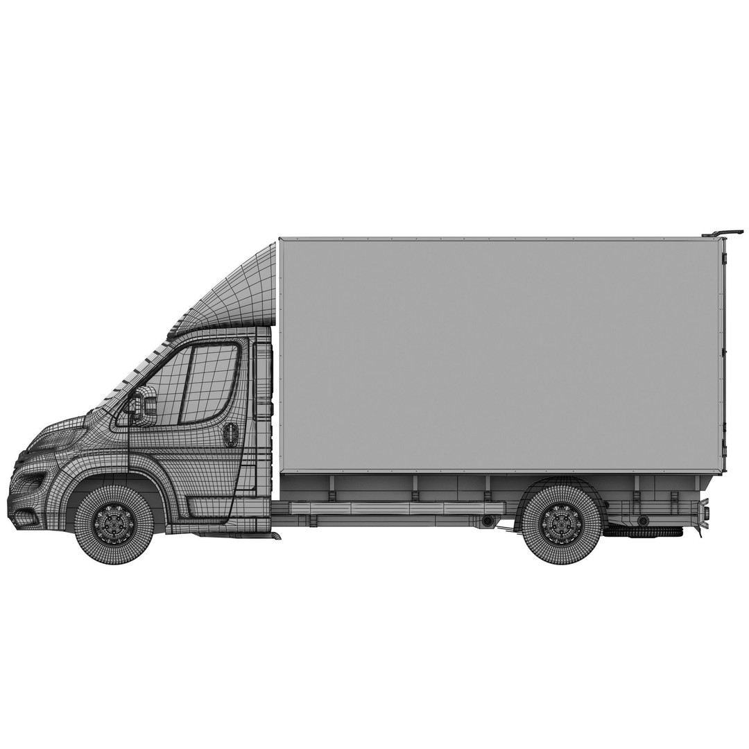 Citroen Jumper L4H1 3D Model – Isothermal Commercial Van, FBX, OBJ - View 22