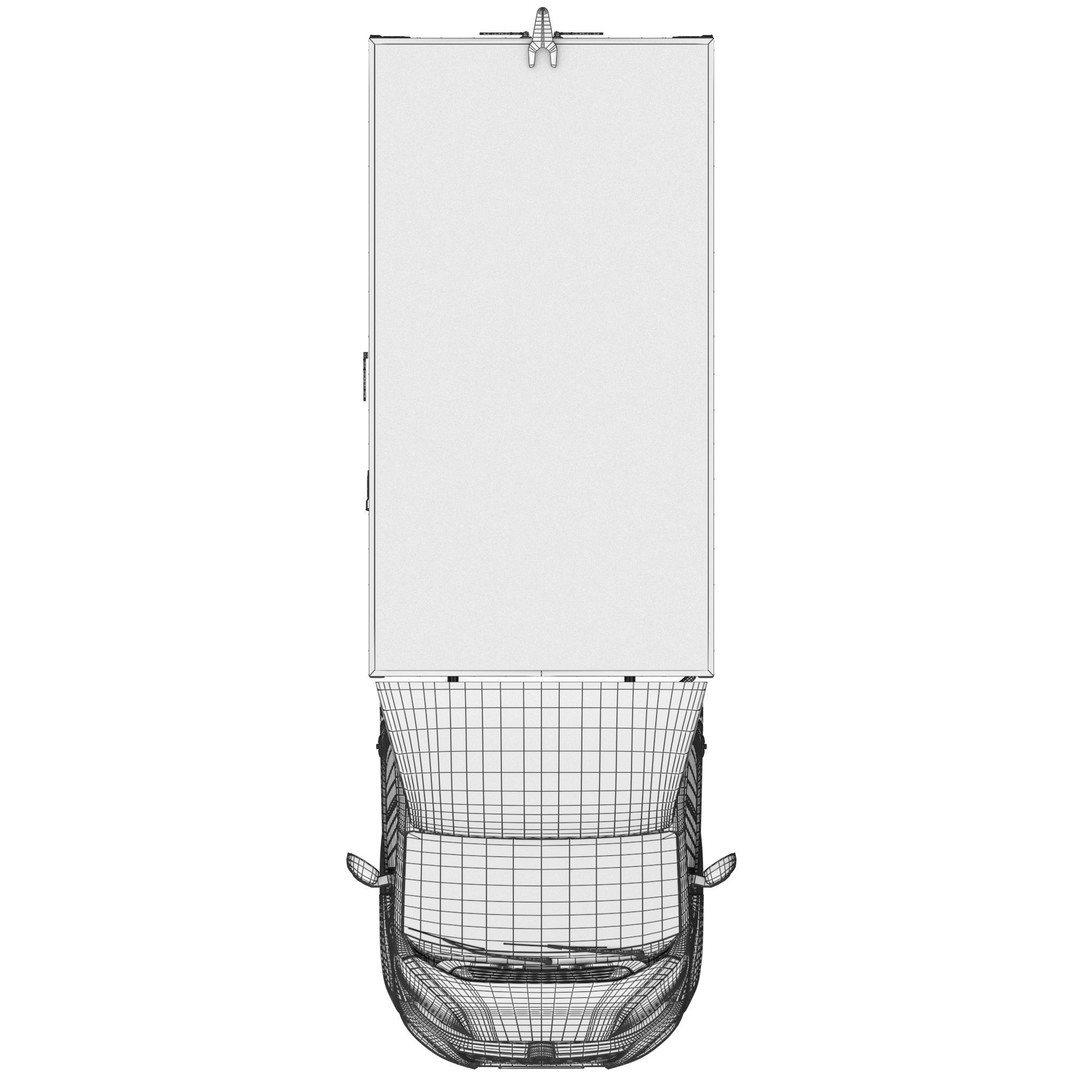 Citroen Jumper L4H1 3D Model – Isothermal Commercial Van, FBX, OBJ - View 23