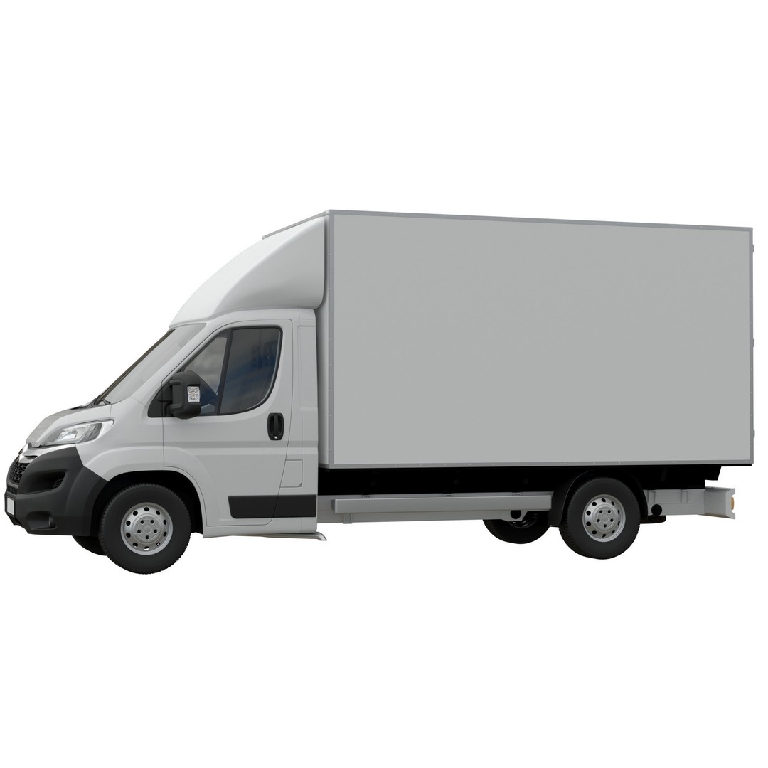 Citroen Jumper L4H1 3D Model – Isothermal Commercial Van, FBX, OBJ - View 5