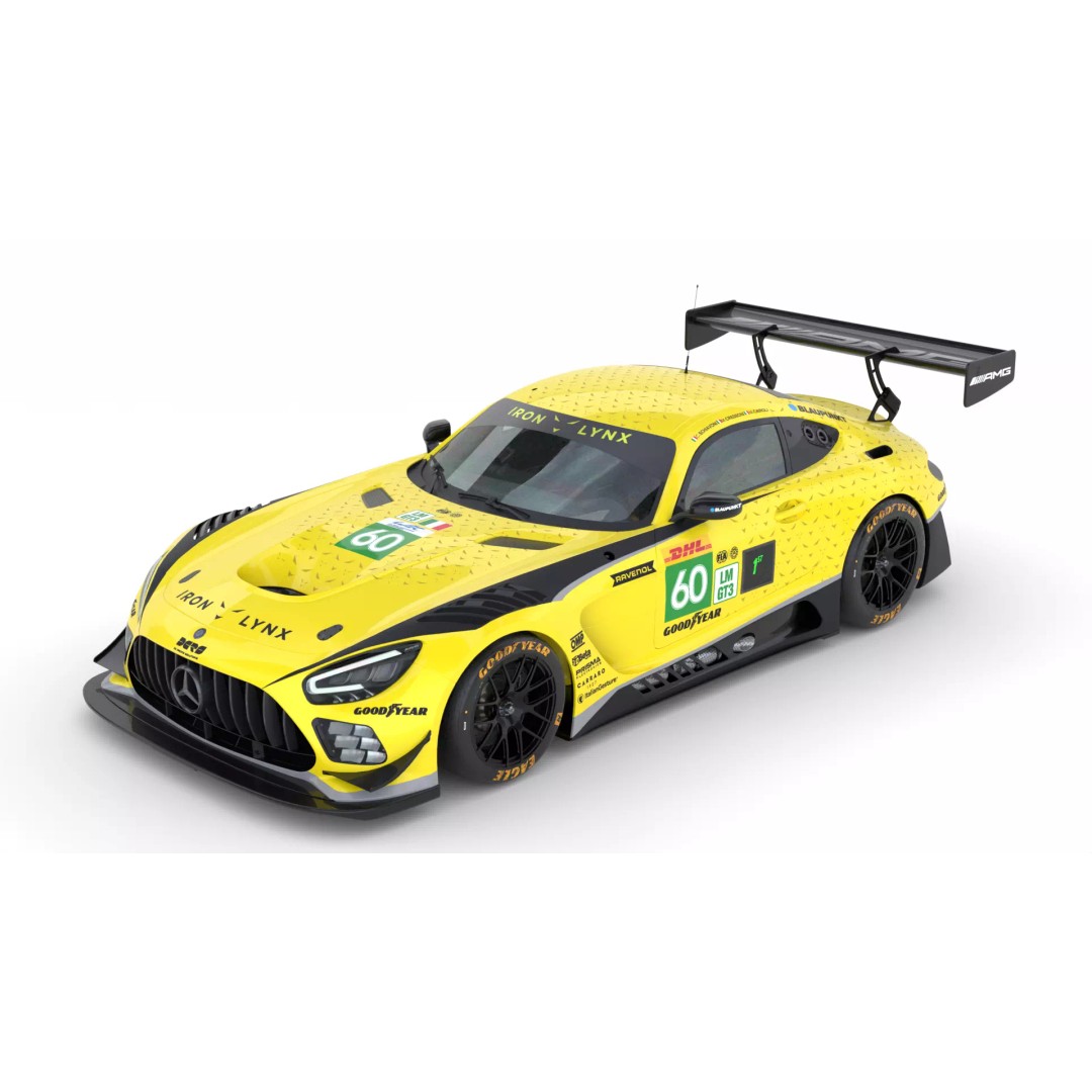 Mercedes AMG LMGTE 3D Model – High Poly Racing Car, FBX, Game Ready - View 2