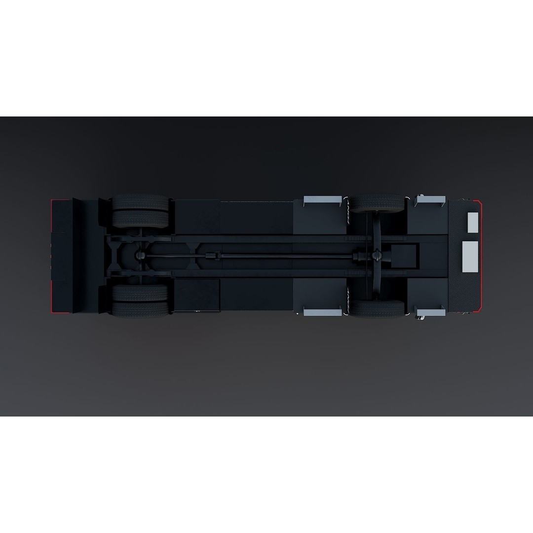 FDNY Fire Truck 3D Model – Low Poly Game Asset, PBR Textures, FBX - View 16