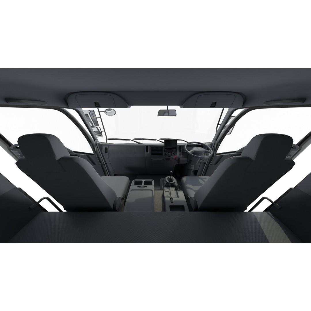 Bulk Cement Trailer Truck 3D Model – Low Poly Game Asset, FBX, PBR - View 10