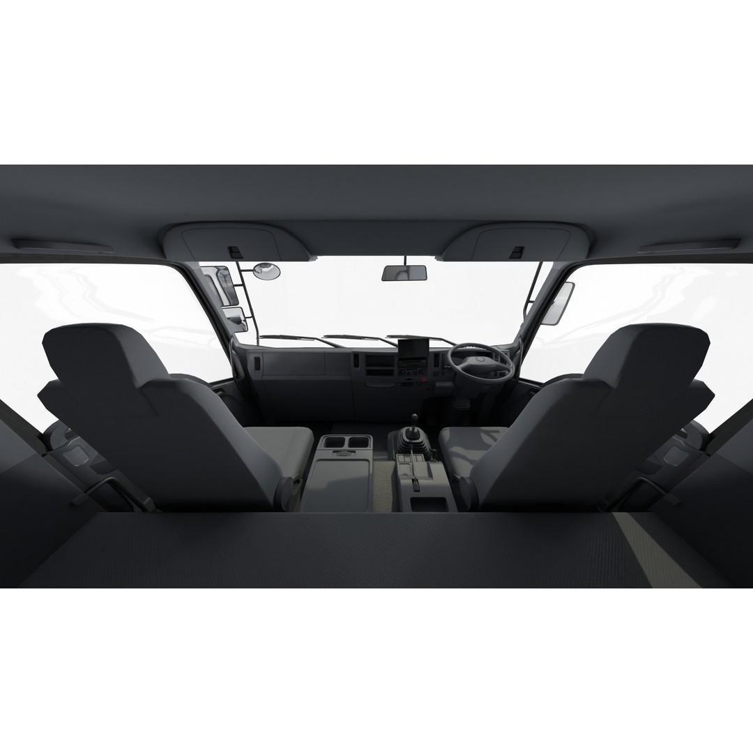 Bulk Cement Trailer Truck 3D Model – Low Poly Game Asset, FBX, PBR - View 11