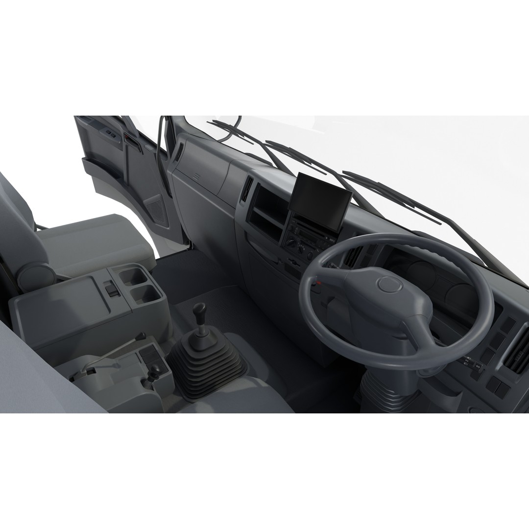 Bulk Cement Trailer Truck 3D Model – Low Poly Game Asset, FBX, PBR - View 14