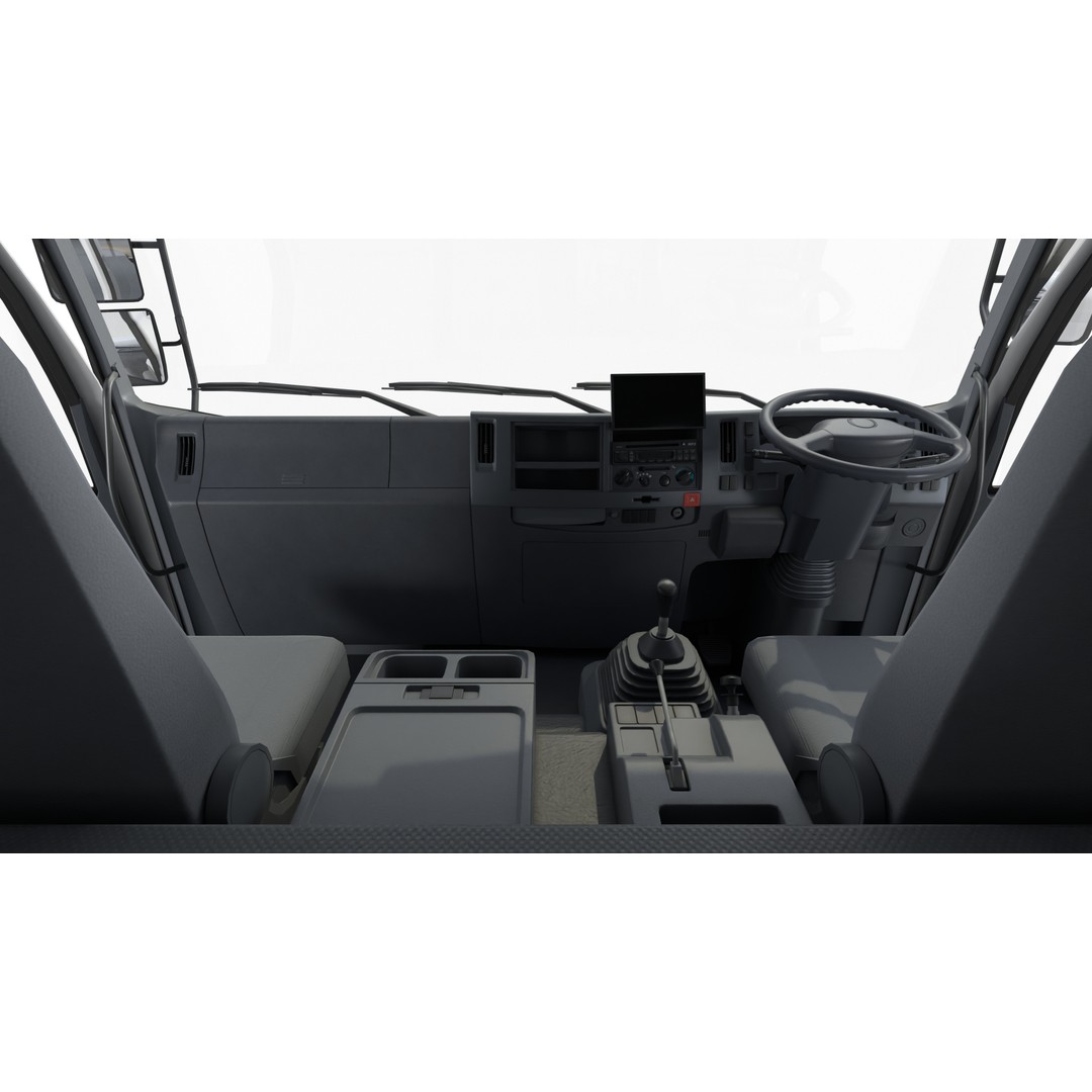 Bulk Cement Trailer Truck 3D Model – Low Poly Game Asset, FBX, PBR - View 16