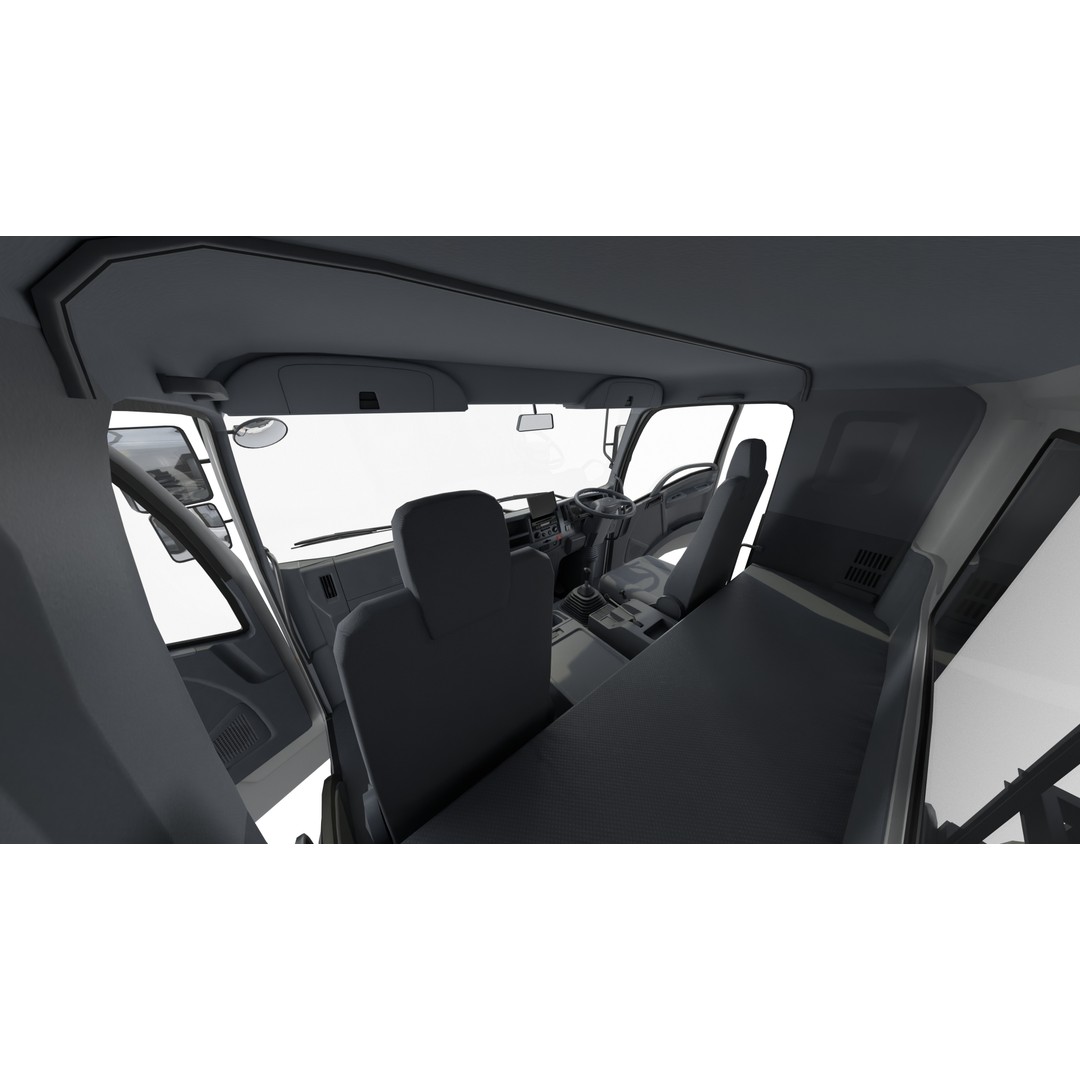 Bulk Cement Trailer Truck 3D Model – Low Poly Game Asset, FBX, PBR - View 8