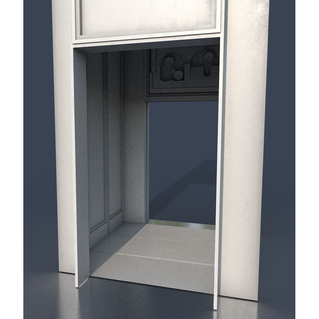 CloudCity Upper Corridors 3D Model – Low Poly Sci-Fi Assets, FBX - View 29