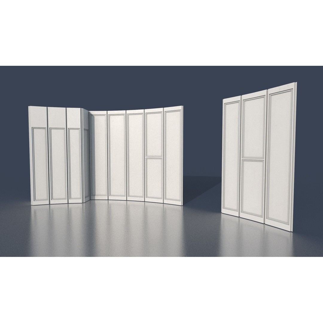 CloudCity Upper Corridors 3D Model – Low Poly Sci-Fi Assets, FBX - View 41