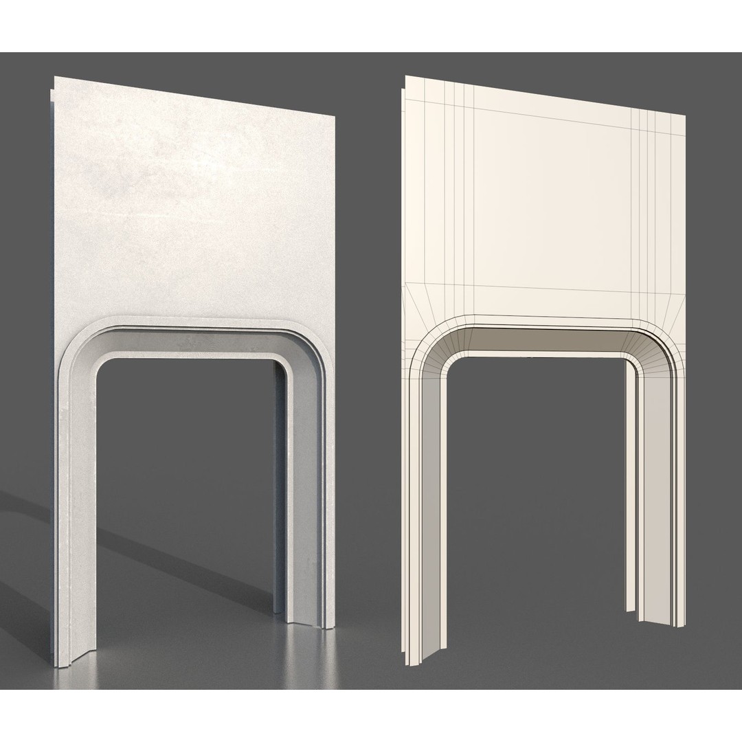 CloudCity Upper Corridors 3D Model – Low Poly Sci-Fi Assets, FBX - View 57