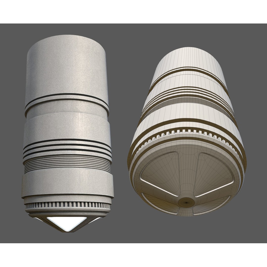 CloudCity Upper Corridors 3D Model – Low Poly Sci-Fi Assets, FBX - View 71