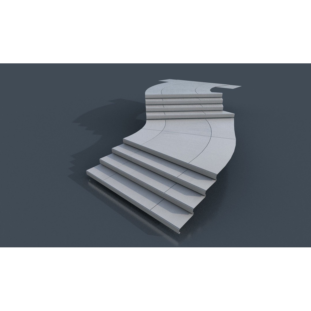 CloudCity Upper Corridors 3D Model – Low Poly Sci-Fi Assets, FBX - View 75