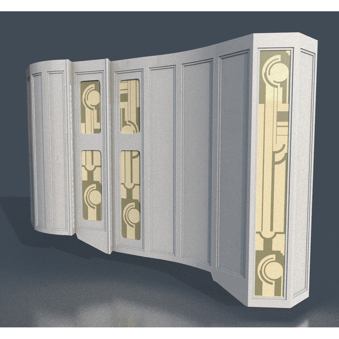 CloudCity Upper Corridors 3D Model – Low Poly Sci-Fi Assets, FBX - View 77