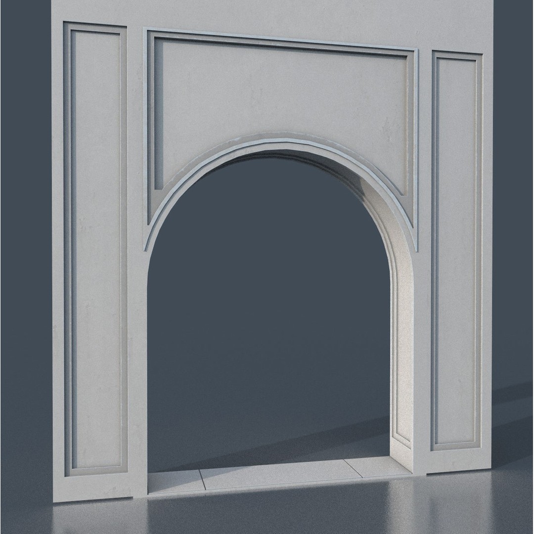 CloudCity Upper Corridors 3D Model – Low Poly Sci-Fi Assets, FBX - View 91